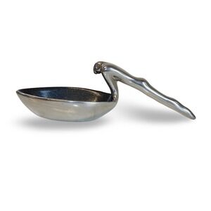 Carrol Boyes Reclining Nude Woman Spoon Rest Aluminum South Africa Sculptural